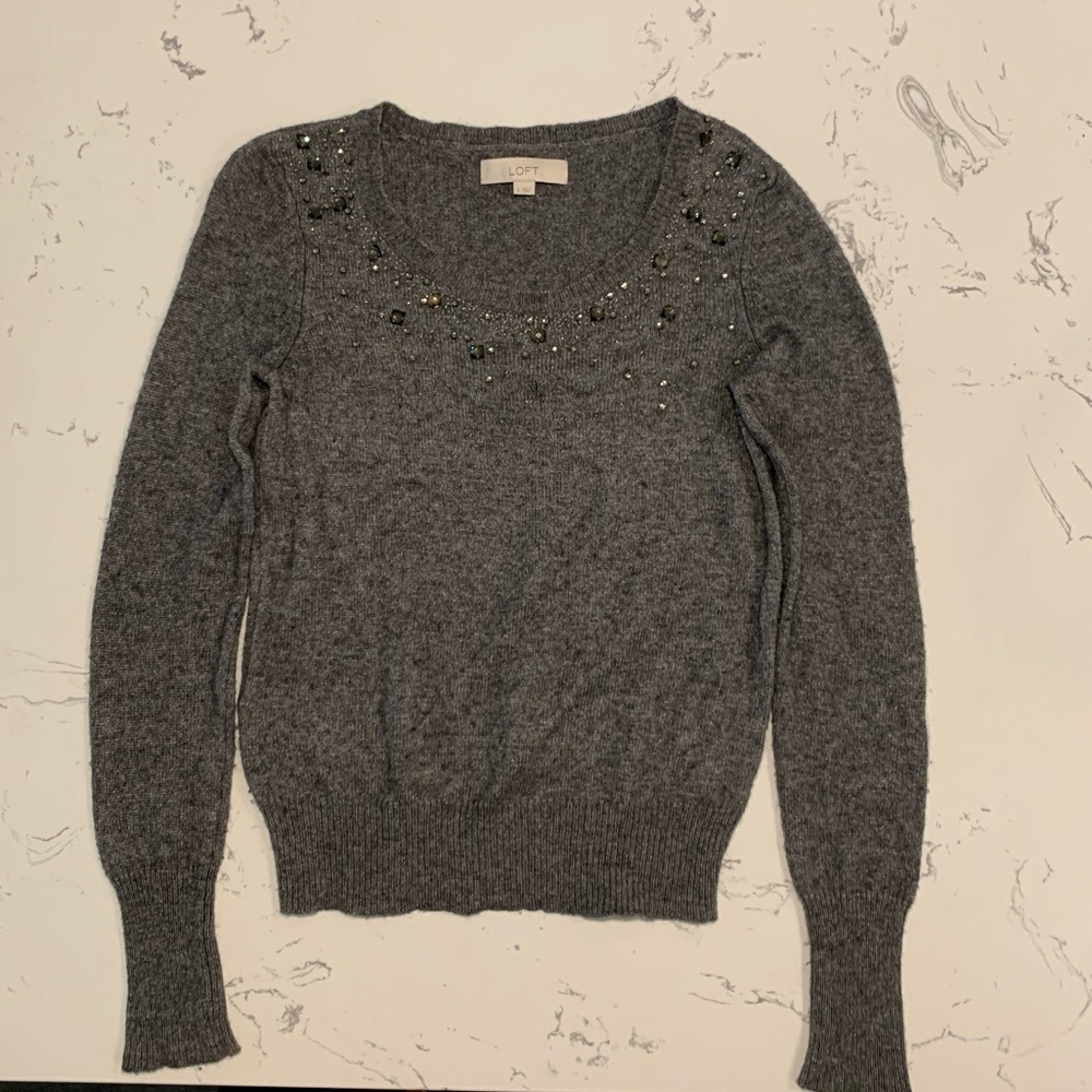 LOFT holiday sweater